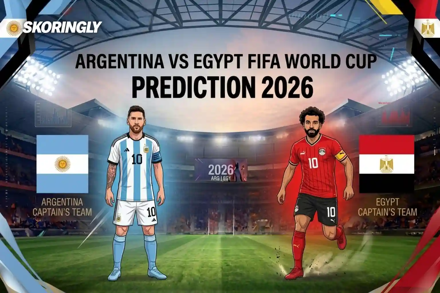 Argentina vs Egypt | Match Prediction, Team news, Odds & Lineup | FIFA World Cup 2026 Round of 16, July 7