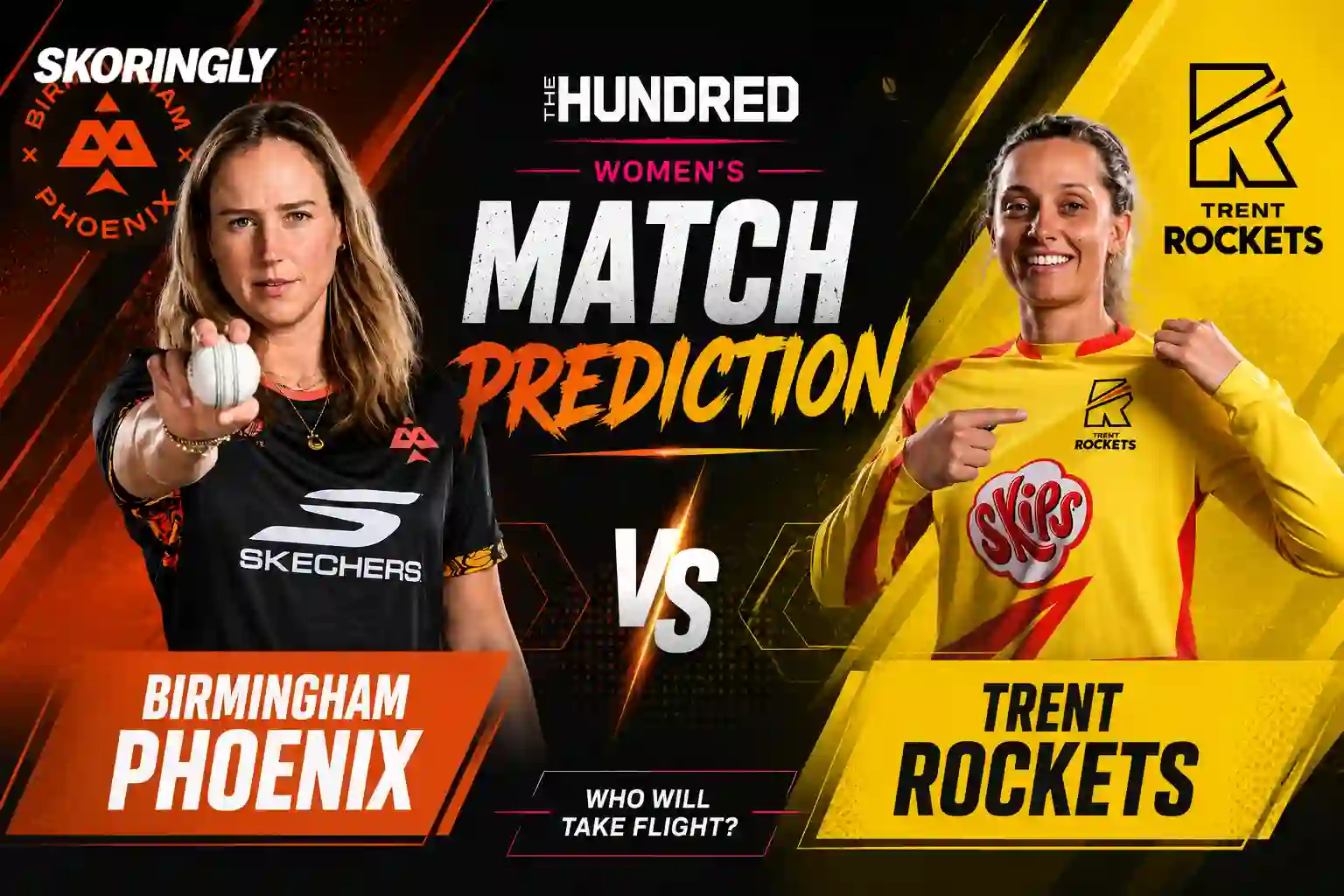 Birmingham Phoenix-W vs Trent Rockets-W Match Prediction | Playing XI, Dream11 Picks, Pitch Report, Weather Report and Fantasy Tips (The Hundred Women 2026)