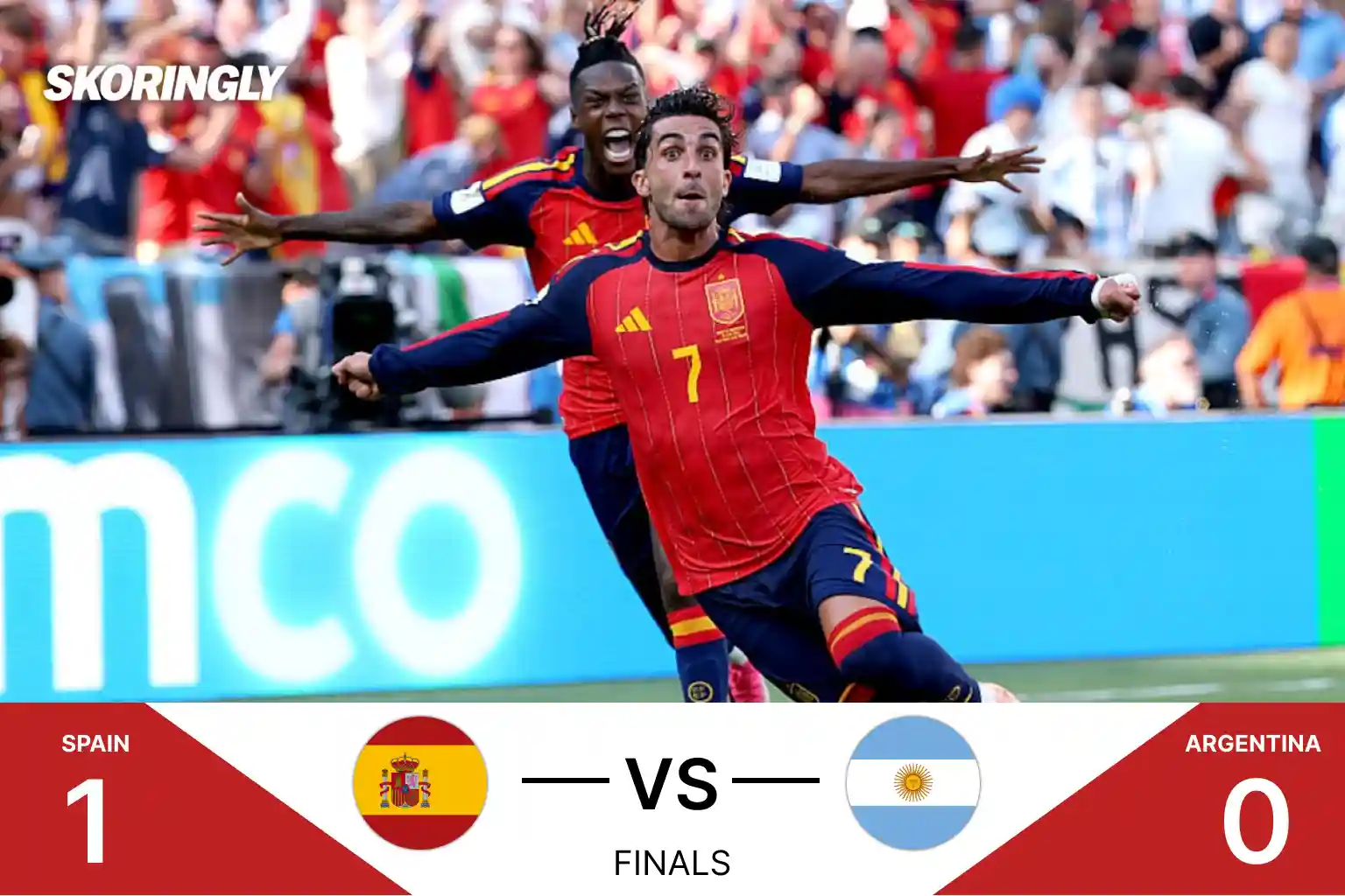 Spain Beat Argentina 1-0 After Extra Time to Win the FIFA World Cup 2026 Final