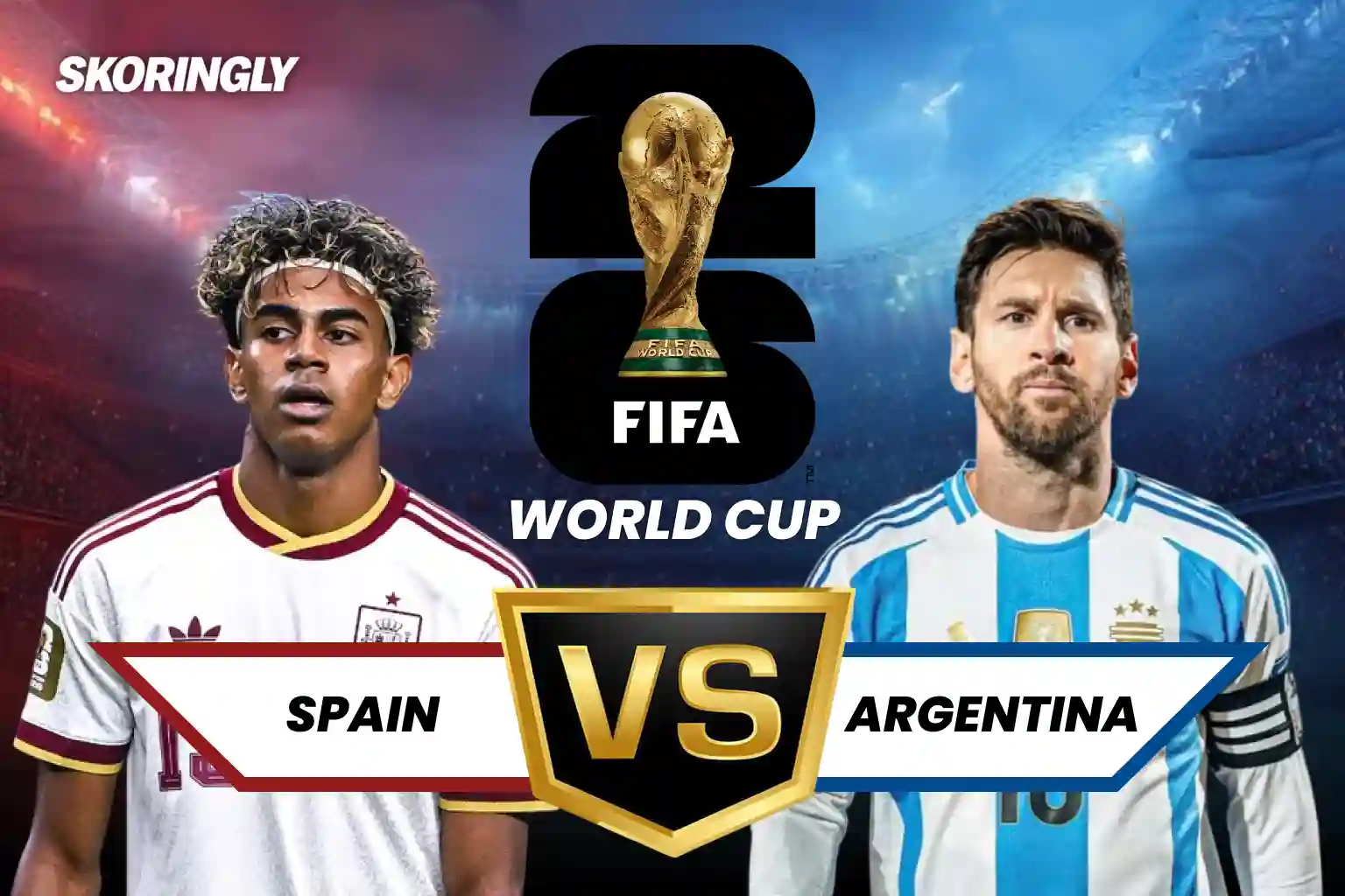 Spain vs Argentina Match Prediction: Predicted Lineups, Team News and Best Betting Odds (FIFA World Cup 2026 Final Preview)