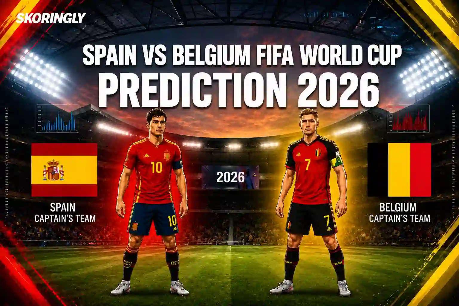 Spain vs Belgium Prediction, Lineups, Team News and Betting Odds | FIFA World Cup 2026 Quarter-Final, July 10